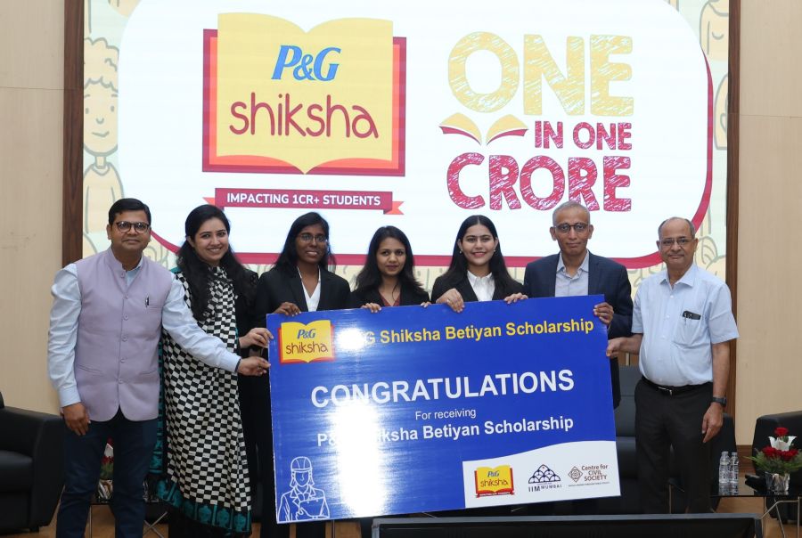 P&G Shiksha Betiyan Scholarship Awarded to Three Students at IIM Mumbai